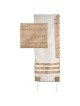 Striped Floral Tallit Set By Yair Emanuel | Tallit/Tallis | Judaica