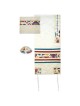 Rainbow Star of David Tallit Set By Yair Emanuel | Tallit/Tallis | Jud