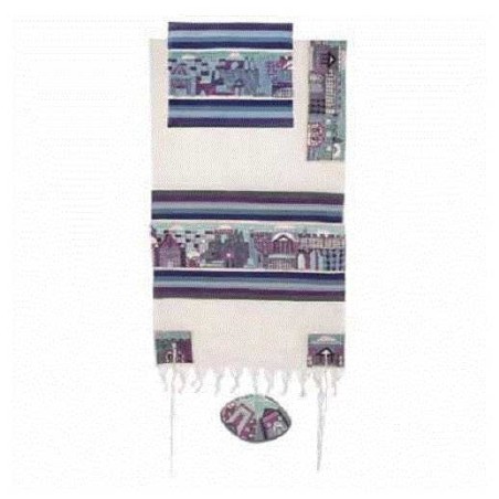 Old City Tallit Set By Yair Emanuel | Tallit/Tallis | Judaica