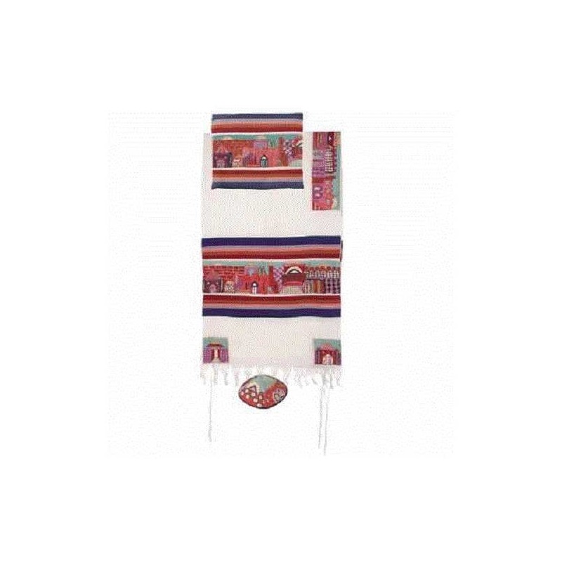 Old City Tallit Set By Yair Emanuel | Tallit/Tallis | Judaica