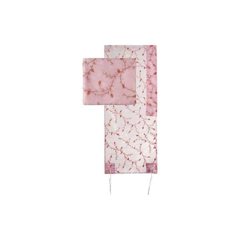 Floral Embroidered Tallit Set By Yair Emanuel | Tallit/Tallis | Judaic