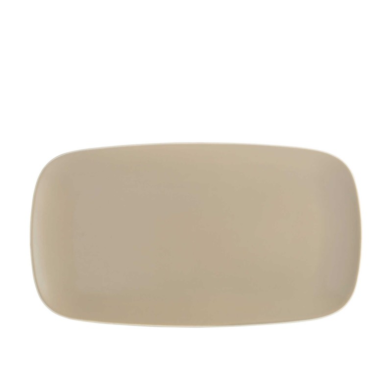 Stoneware Rectangular Platter - Sand | Home Goods | Judaica
