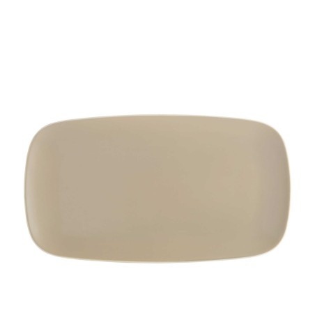 Stoneware Rectangular Platter - Sand | Home Goods | Judaica