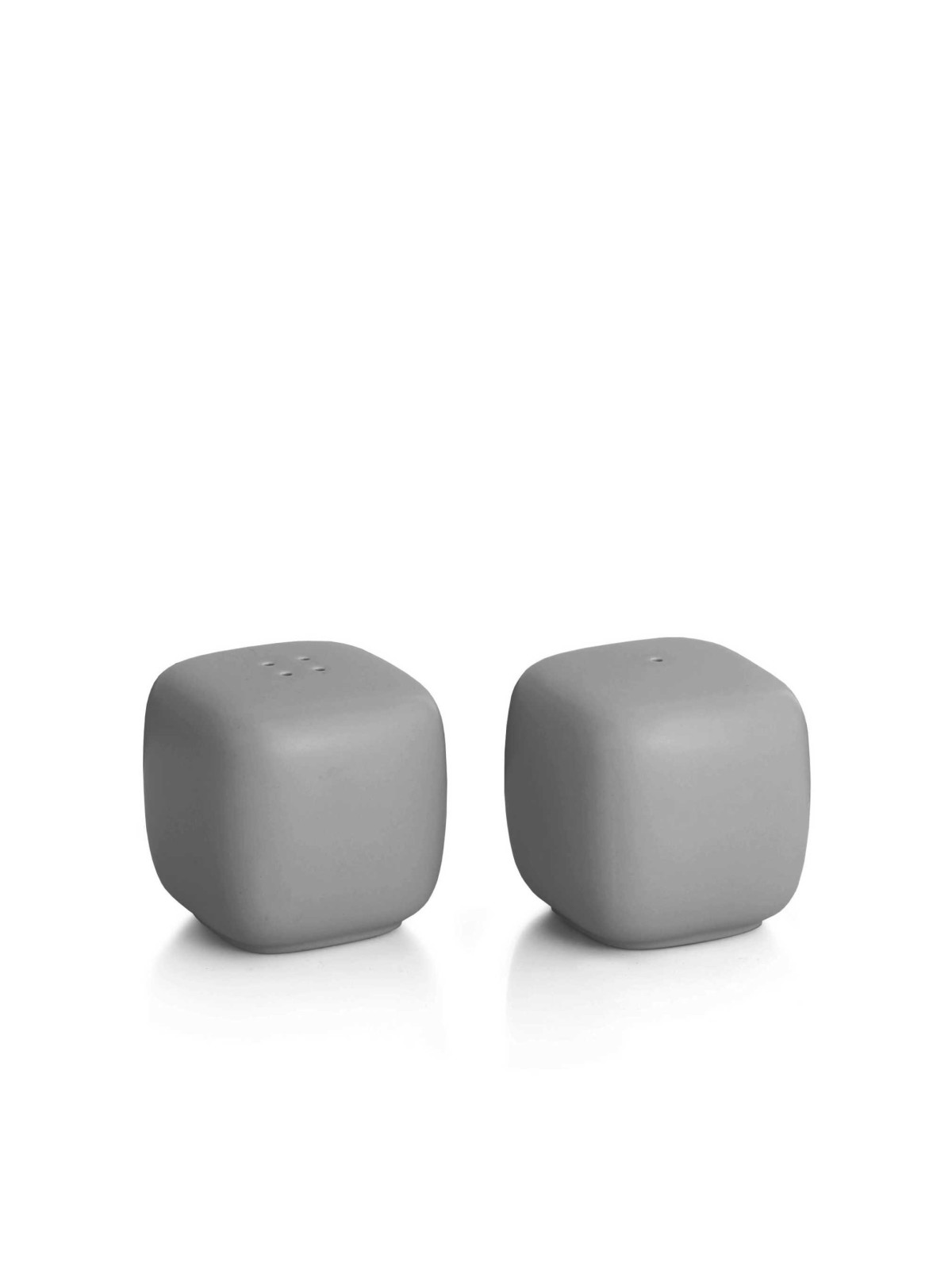 Stoneware Salt & Pepper Set - Slate | Home Goods | Judaica