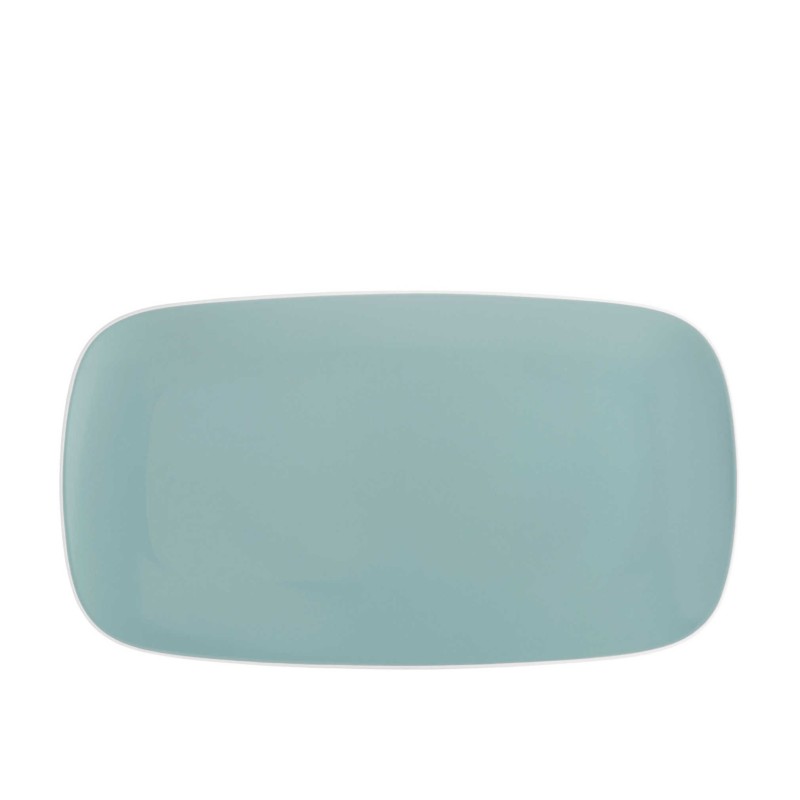 Stoneware Rectangular Platter - Ocean | Home Goods | Judaica