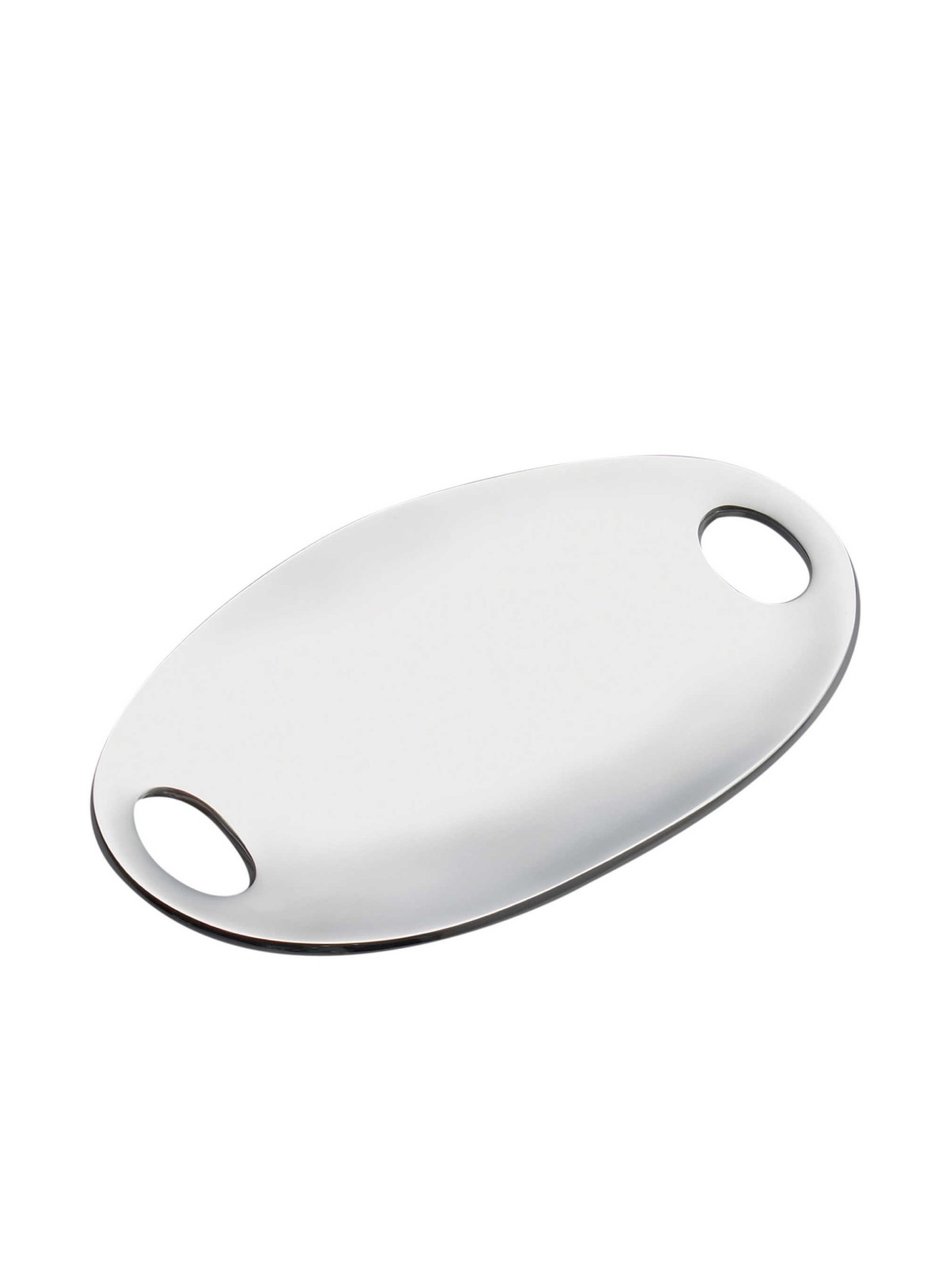 Alloy Pebble Handled Tray - 14" | Home Goods | Judaica