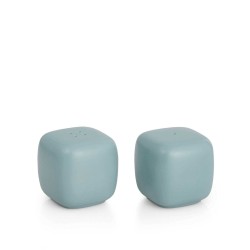 Stoneware Salt & Pepper Set - Ocean | Home Goods | Judaica
