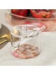 Lucite Honey Dish with Painted Base | Rosh Hashanah | Judaica