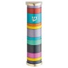 Rings Aluminum Mezuzah Case - 10cm | Mezuzahs | Judaica