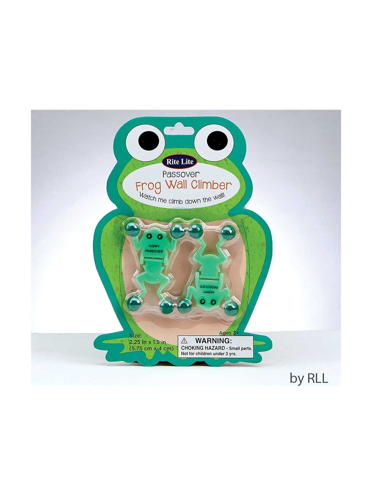 Set of 2 Passover Frog Wall Climbers | Passover | Judaica