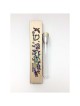 Glass & Maple Wood Tree of Life Keepsake Mezuzah C | Wedding | Judaica