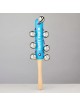 Wood Gragger With Bells | Purim | Judaica