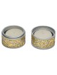 Lasercut Pomegranate Design Aluminum Travel Tealig | Candle Holders |