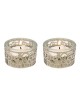 Lasercut Jerusalem Design Aluminum Travel Tealight | Candle Holders |