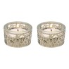 Lasercut Jerusalem Design Aluminum Travel Tealight | Candle Holders |