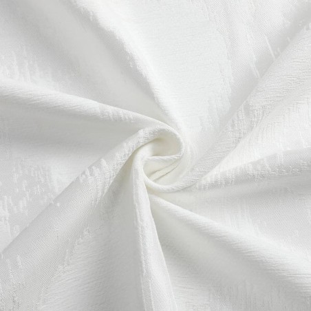 Chenille Circle-White Jacquard Tablecloth | Home Goods | Judaica