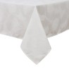 Chenille Circle-White Jacquard Tablecloth | Home Goods | Judaica