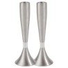 Silver Anodized Aluminum Candlesticks By Yair Eman | Candle Holders |