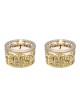 Lasercut Jerusalem Design Aluminum Travel Tealight | Candle Holders |