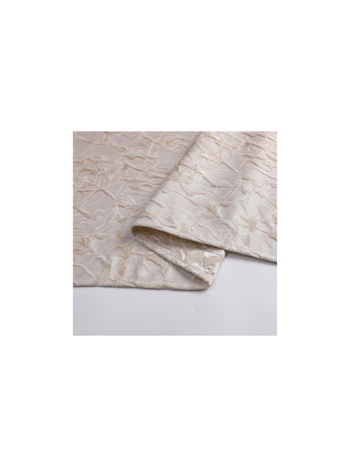 White Gold Jacquard Tablecloth | Home Goods | Judaica