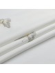 White with Gold/Silver Butterfly Design Tablecloth | Home Goods | Juda