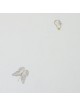 White with Gold/Silver Butterfly Design Tablecloth | Home Goods | Juda