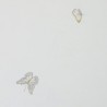 White with Gold/Silver Butterfly Design Tablecloth | Home Goods | Juda