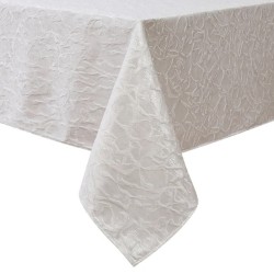 White Jacquard Tablecloth | Home Goods | Judaica