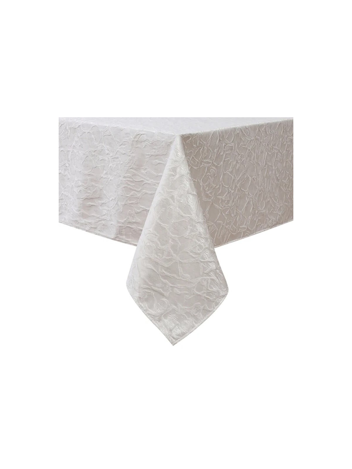 White Jacquard Tablecloth | Home Goods | Judaica