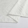 White Leaves Jacquard Tablecloth | Home Goods | Judaica