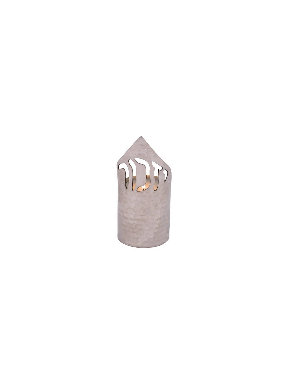 Yizkor Yahrtzeit Candle Holder By Yair Emanuel | Yahrzeit Candles & Ac