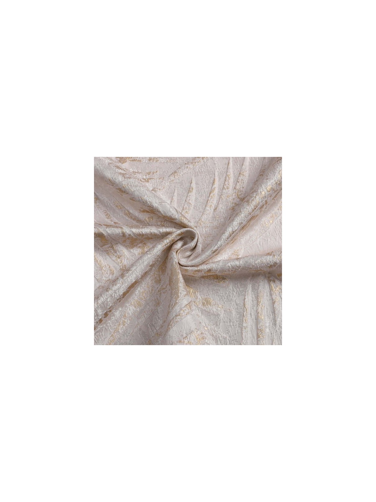 White Gold Leaves Jacquard Tablecloth | Home Goods | Judaica