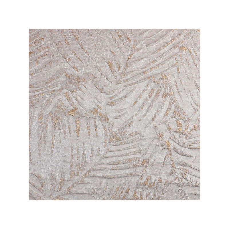 White Gold Leaves Jacquard Tablecloth | Home Goods | Judaica