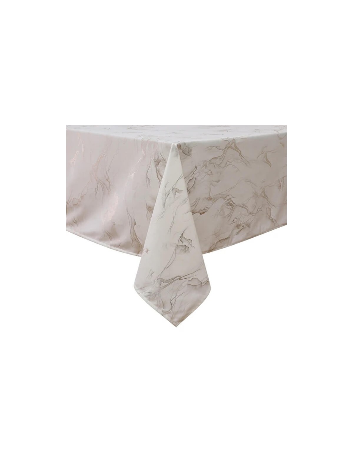 Stormy White Gold Velvet Tablecloth | Home Goods | Judaica
