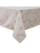 Stormy White Gold Velvet Tablecloth | Home Goods | Judaica