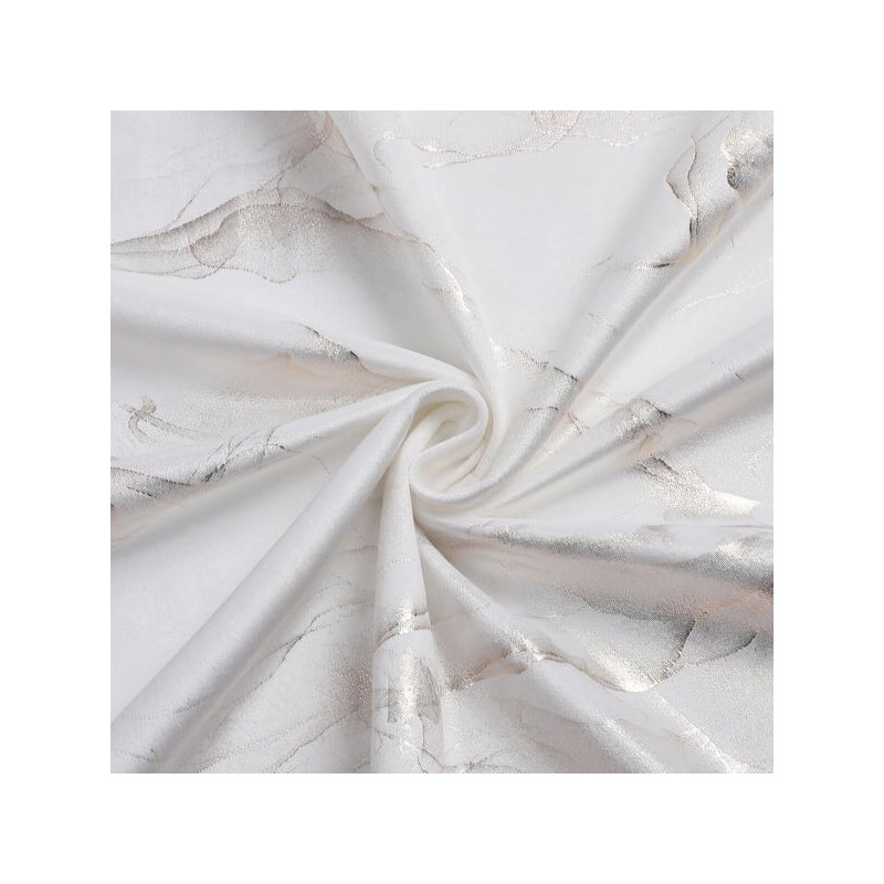 Stormy White Gold Velvet Tablecloth | Home Goods | Judaica