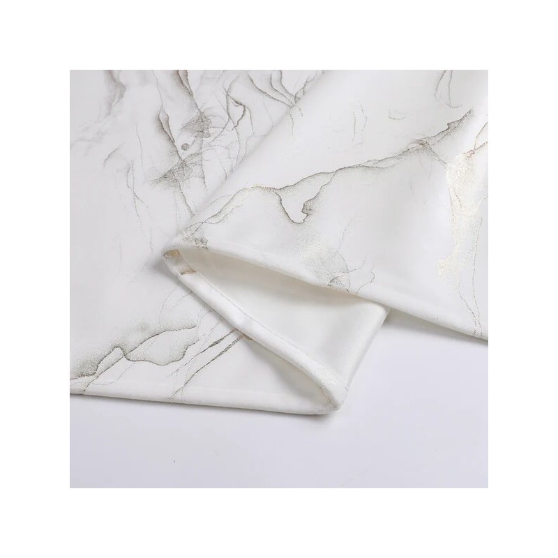 Stormy White Gold Velvet Tablecloth | Home Goods | Judaica