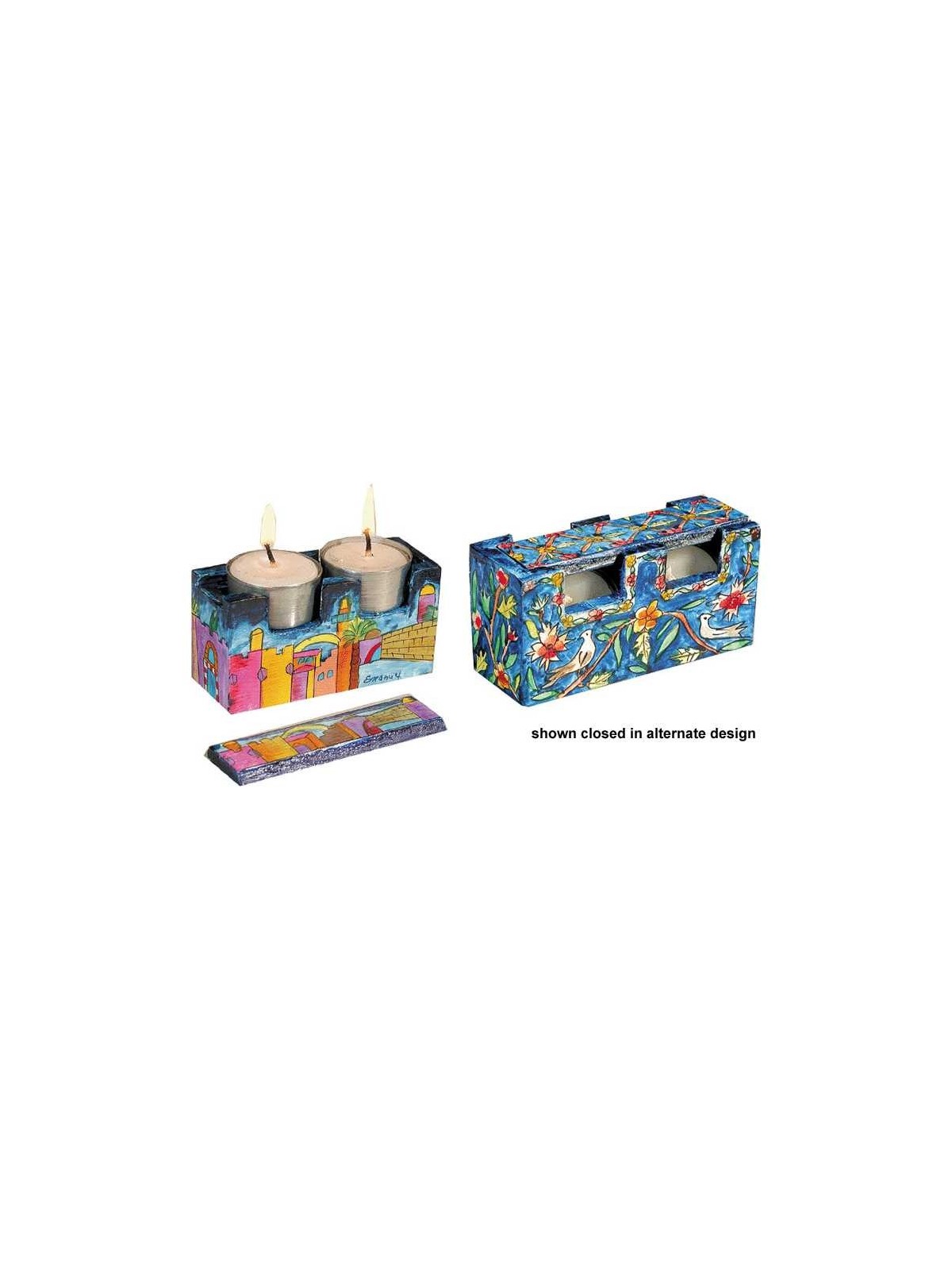 Jerusalem Travel Tealight Holder | Candle Holders | Judaica
