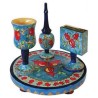 Wood Pomegranates Havdalah Set | Havdalah Sets & Spice Boxes | Judaica