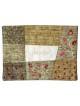 Gold Pomegranate Patchwork Afikoman Bag | Passover | Judaica
