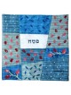 Blue Pomegranate Patchwork Matzah Cover | Passover | Judaica