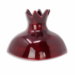 Red Aluminium Pomegranate Honey Dish By Yair Emanu | Rosh Hashanah | J