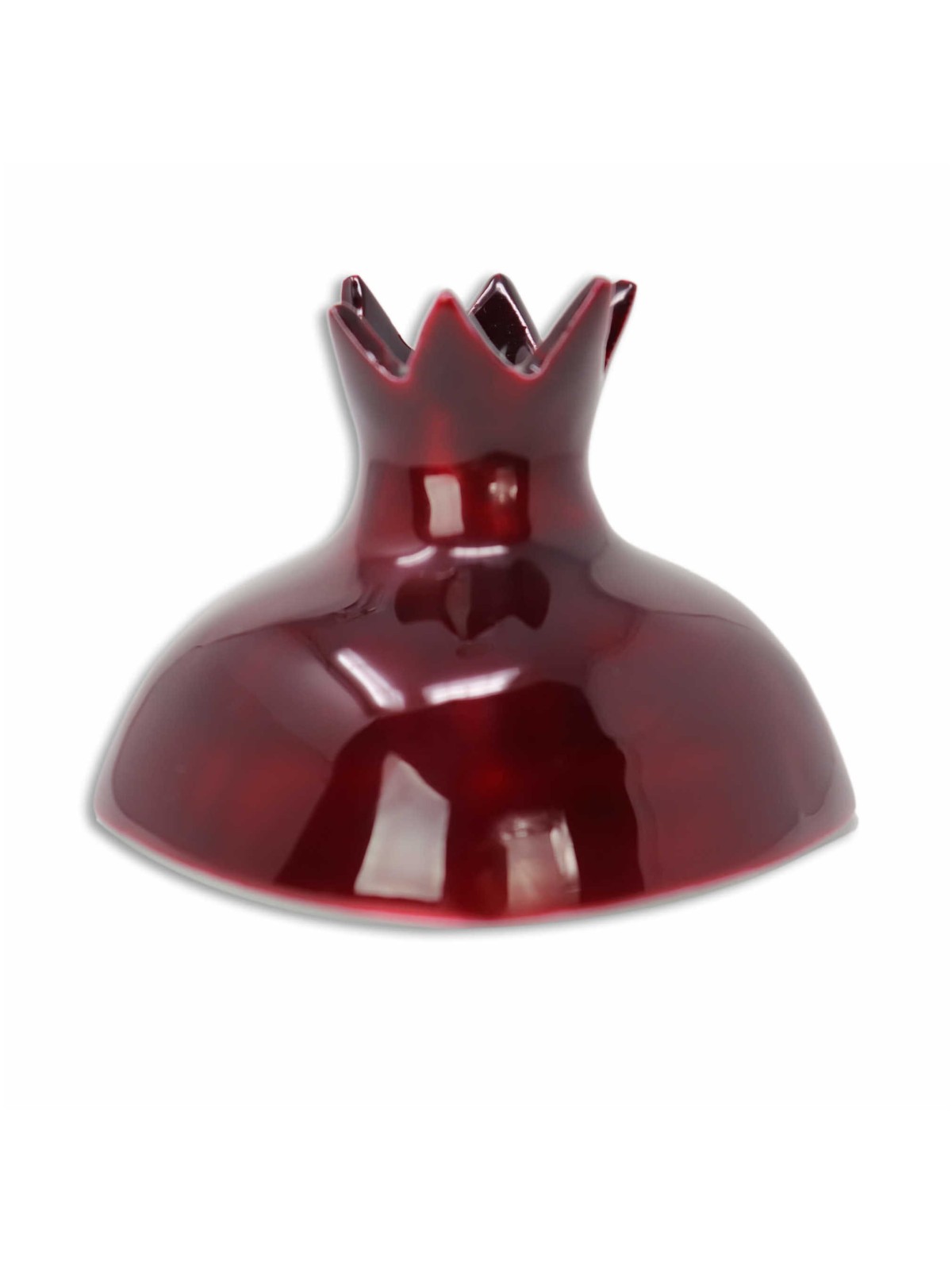 Red Aluminium Pomegranate Honey Dish By Yair Emanu | Rosh Hashanah | J