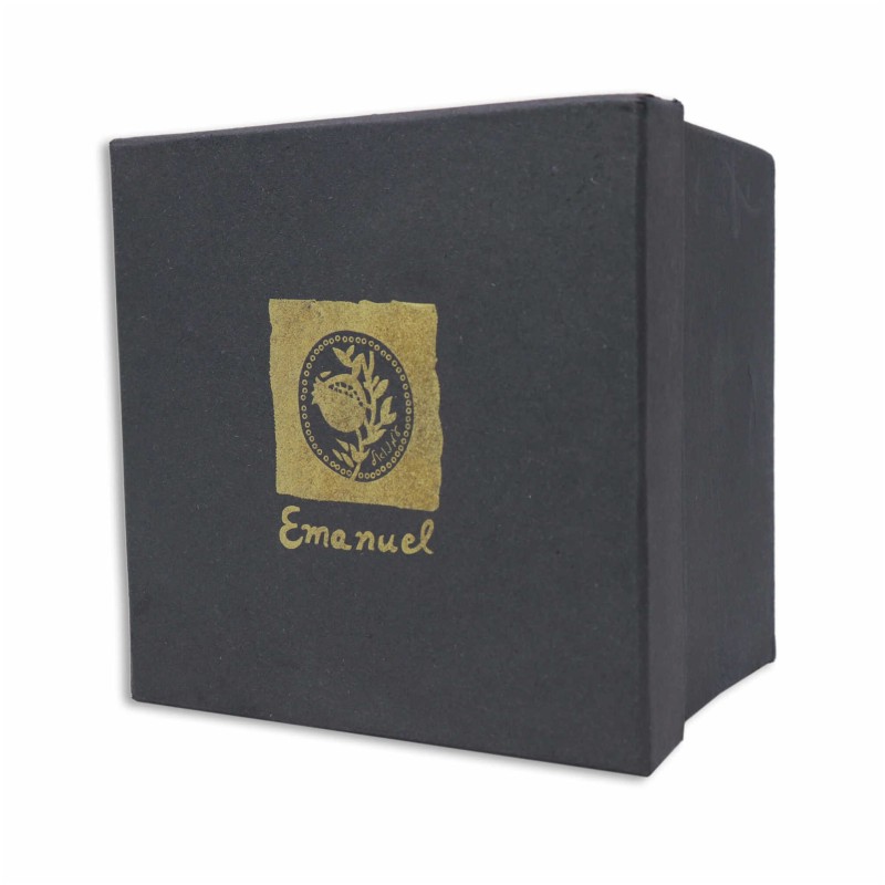 Red Aluminium Pomegranate Honey Dish By Yair Emanu | Rosh Hashanah | J