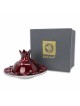 Red Aluminium Pomegranate Honey Dish By Yair Emanu | Rosh Hashanah | J