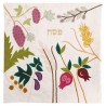 Seven Species Beige Matzah Cover | Passover | Judaica