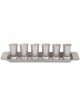 Anodized Aluminum Silver Kiddush Serving Cup Set | Kiddush Cups | Juda
