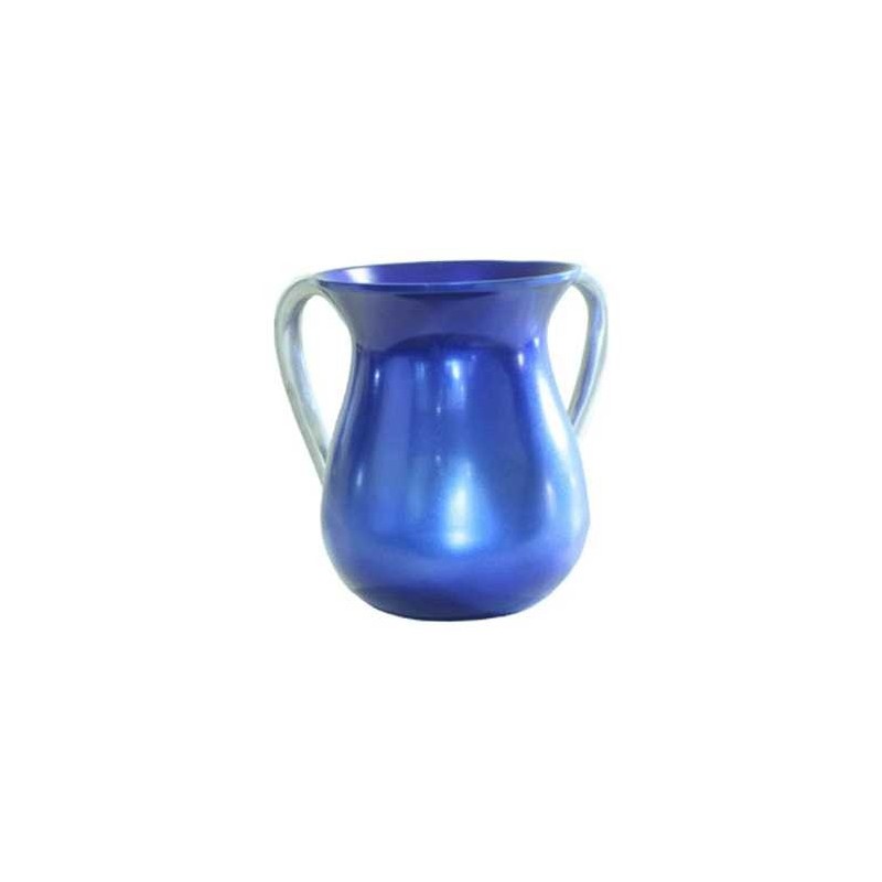 Blue Anodized Washing Cup | Washing Cups | Judaica