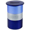 Blue Anodized Tzedakah Box | Tzedakah Boxes | Judaica