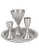 Silver Anodized Havdalah Set | Havdalah Sets & Spice Boxes | Judaica